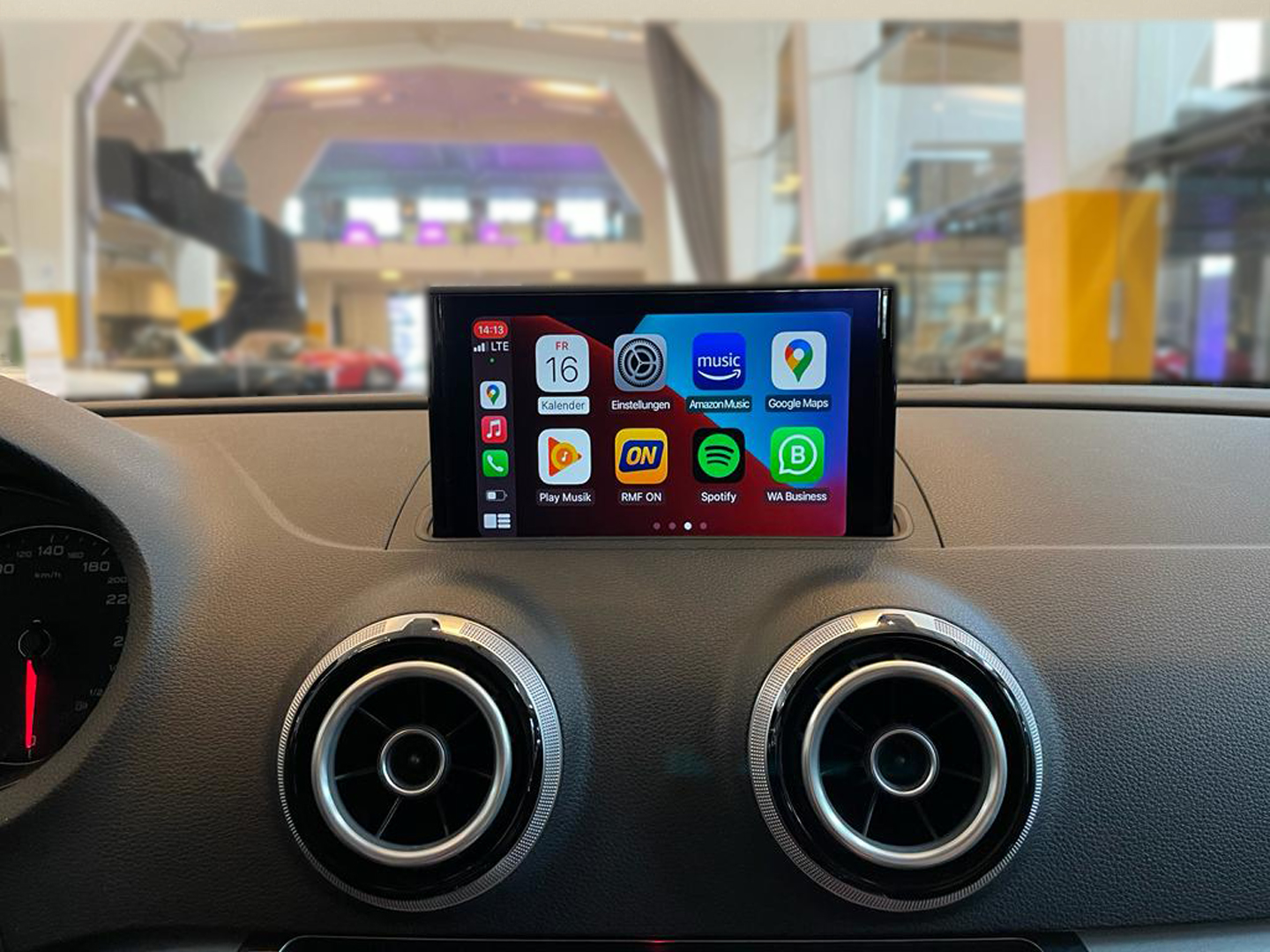 So sieht Apple Carplay in ihrem AUDI aus